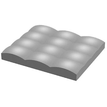 阵列正（凸）矩形透镜－APR（Array Positive (convex) Rectangular - APR）
