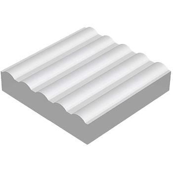 阵列正（凸面）柱面透镜 - APC（Array Positive (convex) Cylindrical - APC）